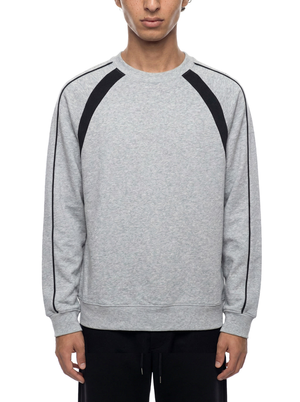 Covenant Color Block Crewneck Gray