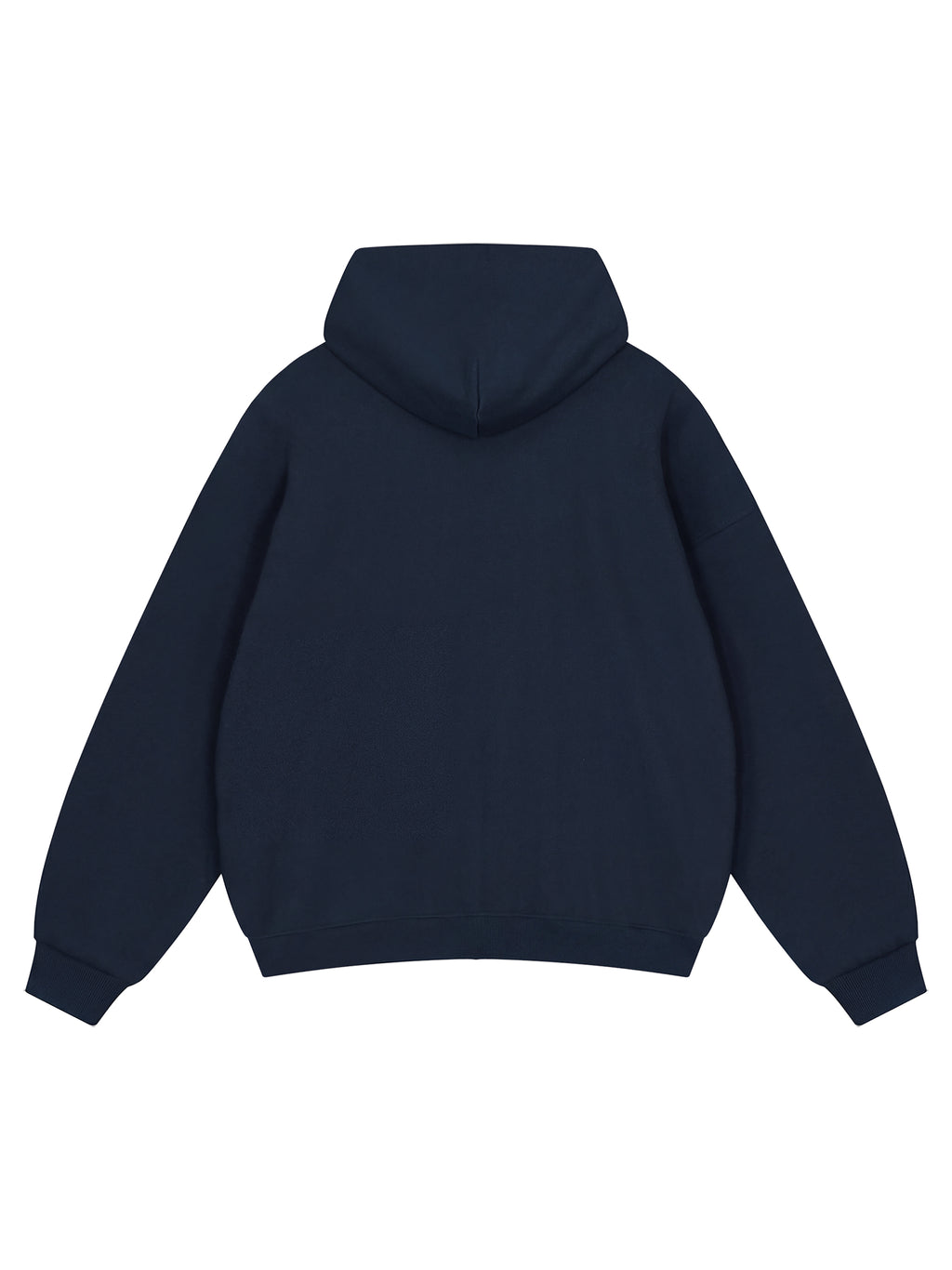 God's Disciple Loose Fit Solid Full Zip Hoodie