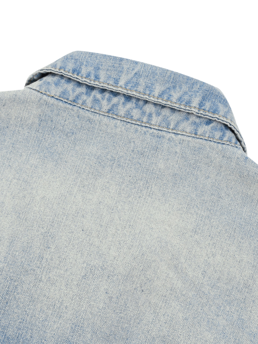 Strong Tower Vintage Wash Full-Zip Denim Trucker Jacket